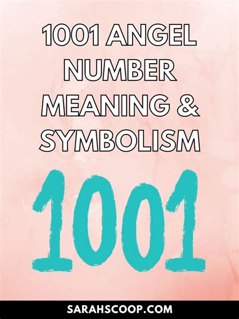 1001 angel number meaning|1001 Angel Number Meaning: Inspiration, Potential, New Beginnings